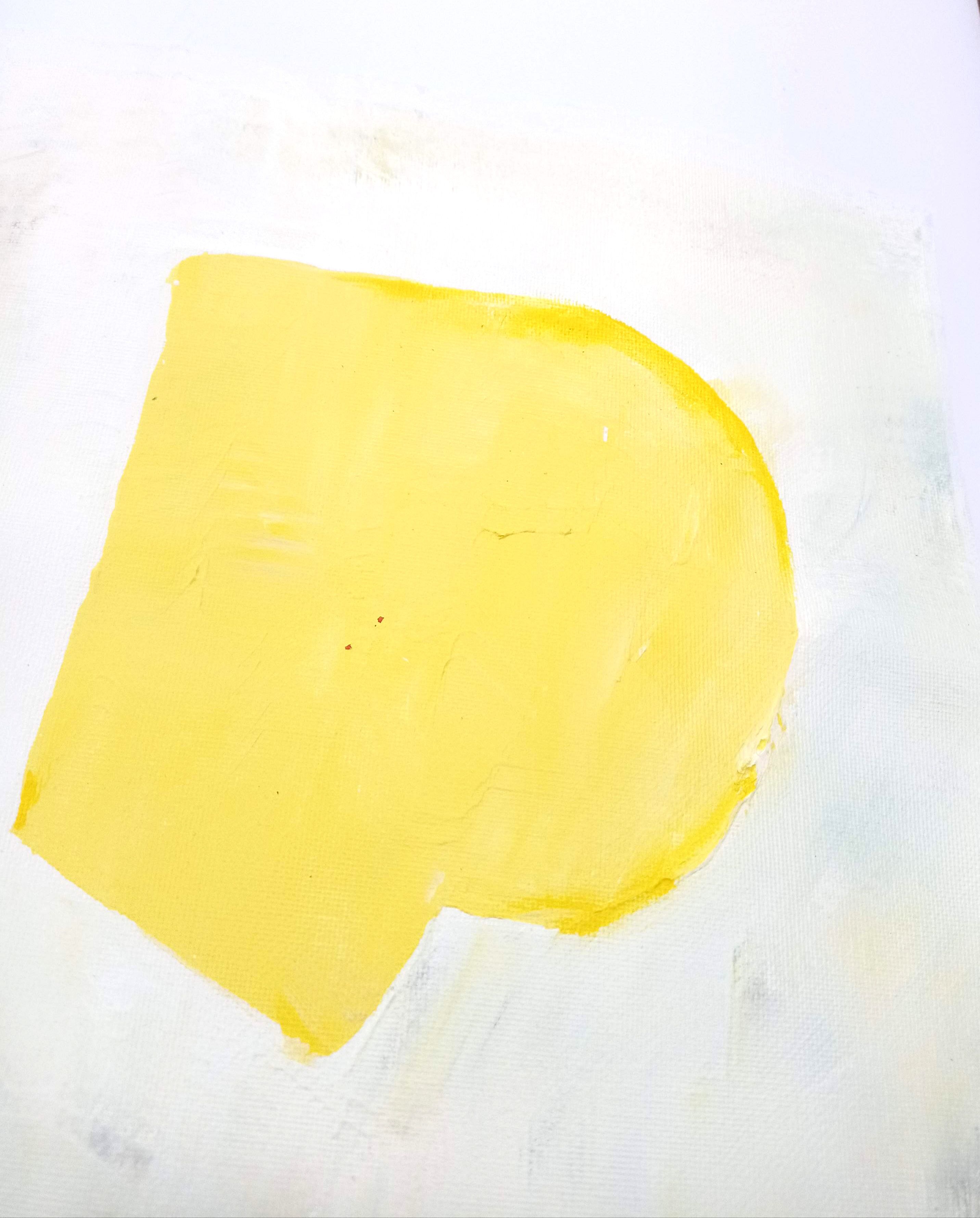 Geometric minimalist painting