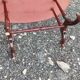 Vintage Louis XVI style wooden coffee table.