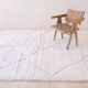 Tapis Blanc Beni Ourain - 297 x 224 cm