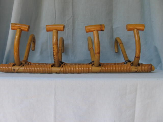 Hall stand vintage rattan