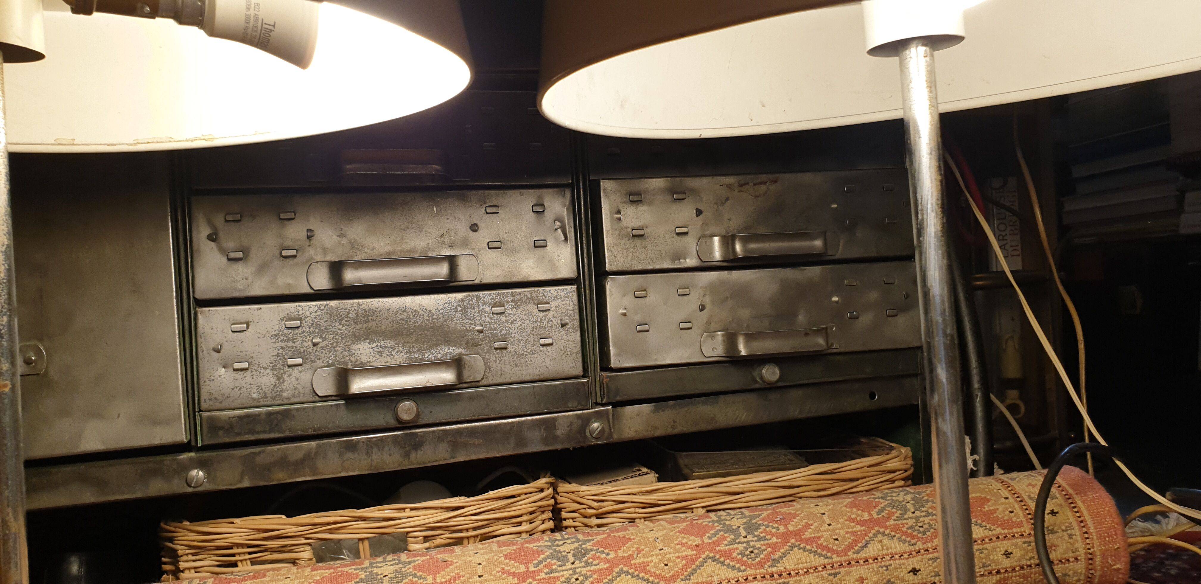 Paire de lampes desing 60/70