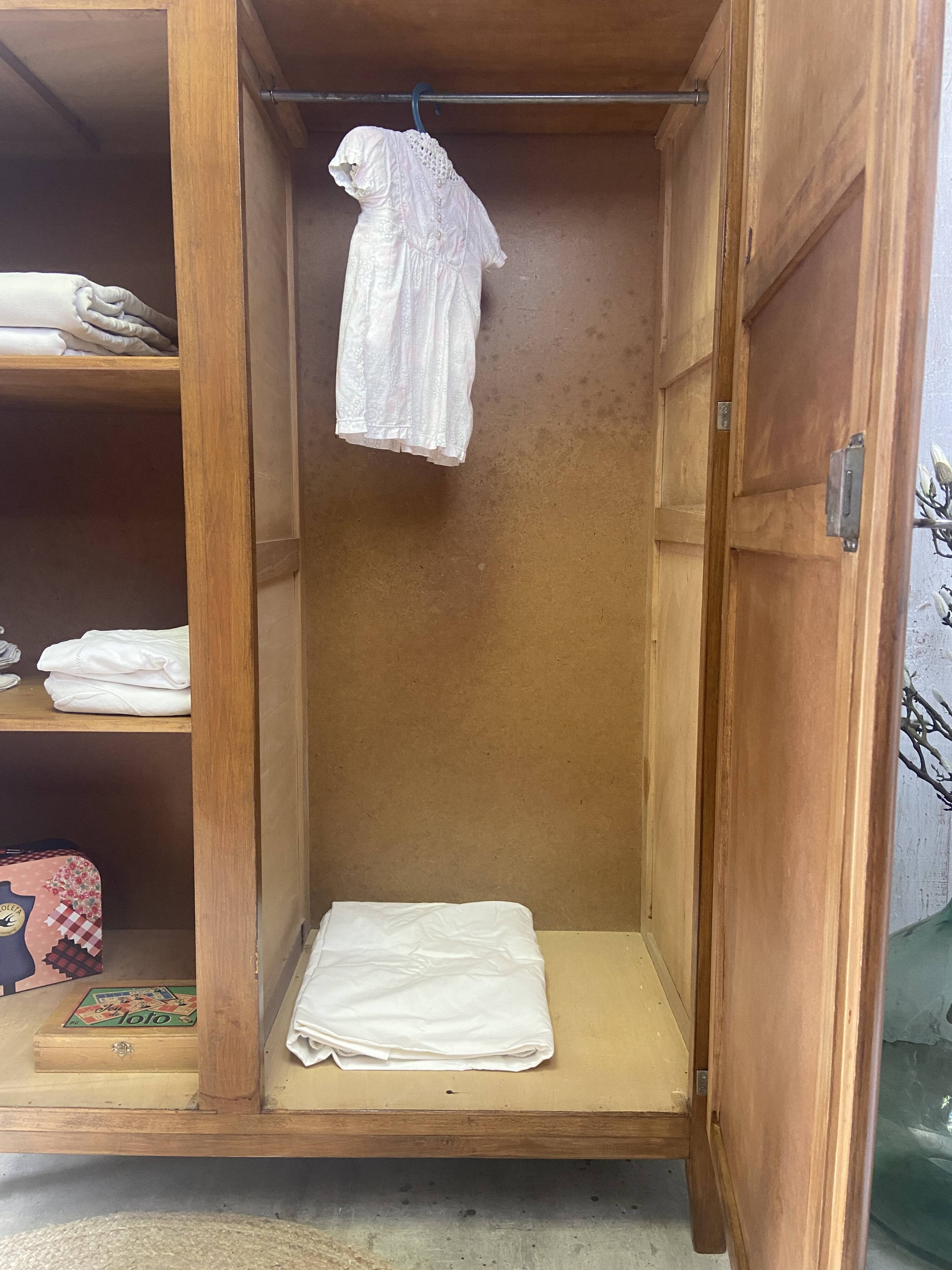 Vintage asymmetrical wardrobe