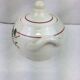 Old sugar bowl with floral decoration Made in France Sarreguemines