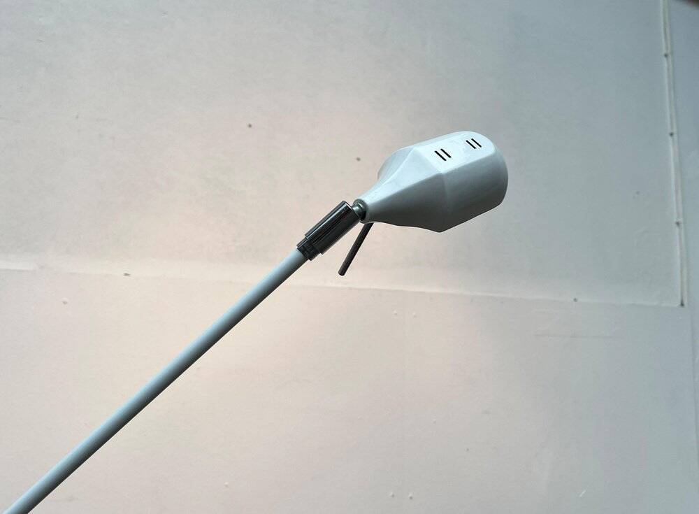 Vintage Italian floor lamp, space age postmodern, 1970s.