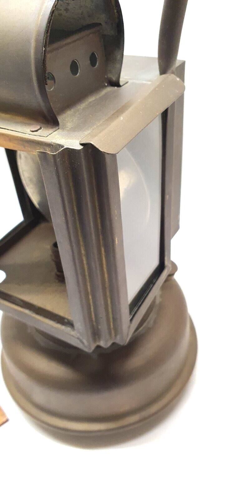 Old lamp in acetylene station master railway or other deco collection