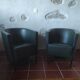 Paire de fauteuils en cuir, Moroso - Italie, designer Antonio Citterio 1988