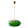 Suspension vintage space age soucoupe vert année 1970