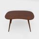Mid-century Modern Italian Oak Coffee table, 1970s