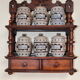 Rustic spice shelf, early XX°