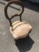 Chaise médaillon Louis-Philippe d'époque en noyer massif – XIXᵉ siècle