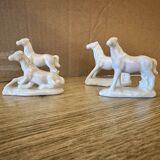 Porcelain horses