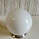 Ceiling light or table lamp with opaline globe diameter 20cm - mid 20th century