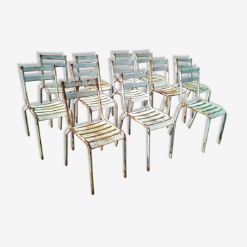 Series of 12 chairs