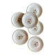 Set of 6 vintage soup plates - Pompadour model by Gien
