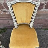 Set of 4 French chairs style Louis XVI vintage 1950 rococo Provence SHABBY CHIC