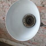 Vintage silver floor lamp, 1970