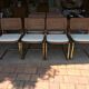 6 chaises cesca Marcel Breuer Italie 1970