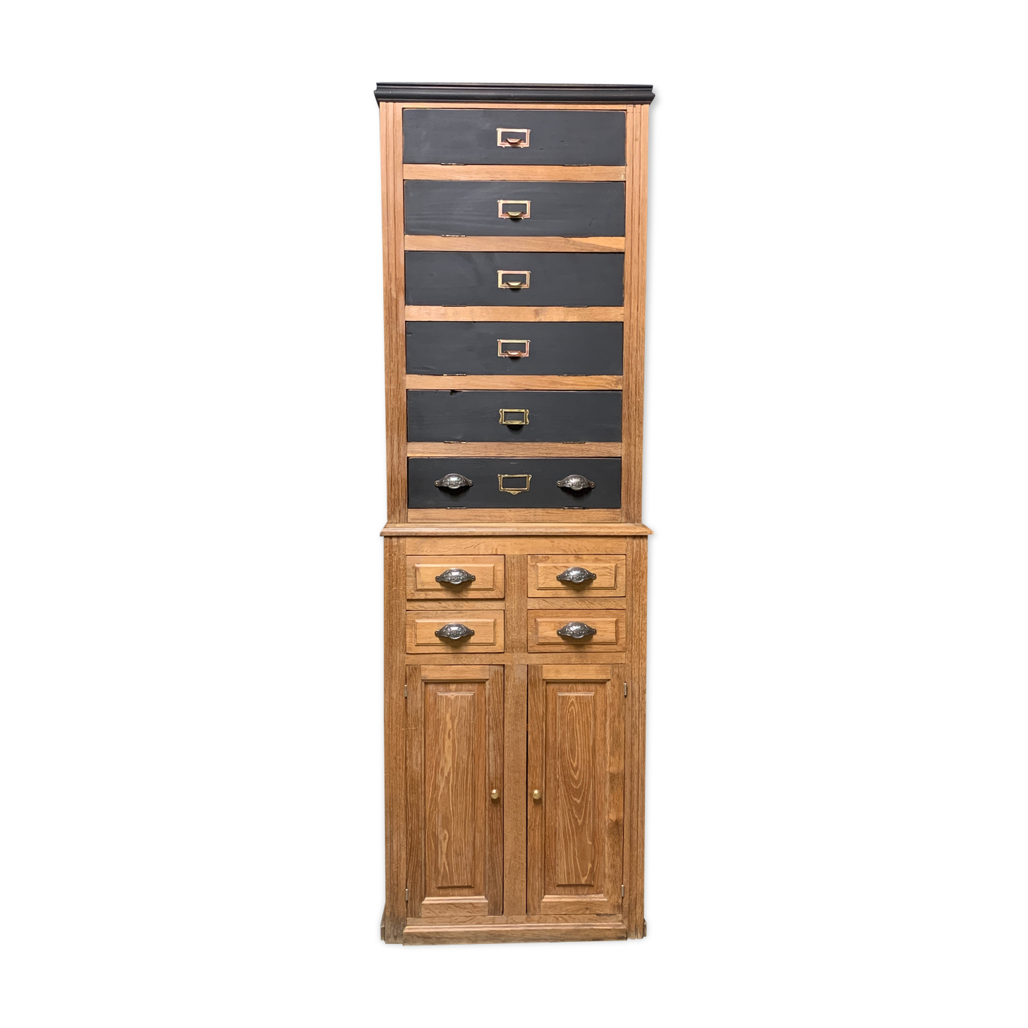 Notary's trade furniture with oak clamshell 1930