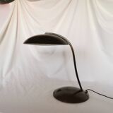 Mushroom lamp in black lacquered steel model Z290, Veneta Lumi, Italy, 1980