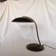 Mushroom lamp in black lacquered steel model Z290, Veneta Lumi, Italy, 1980