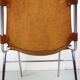 2 chaises d'appoint en cuir originales, 1960