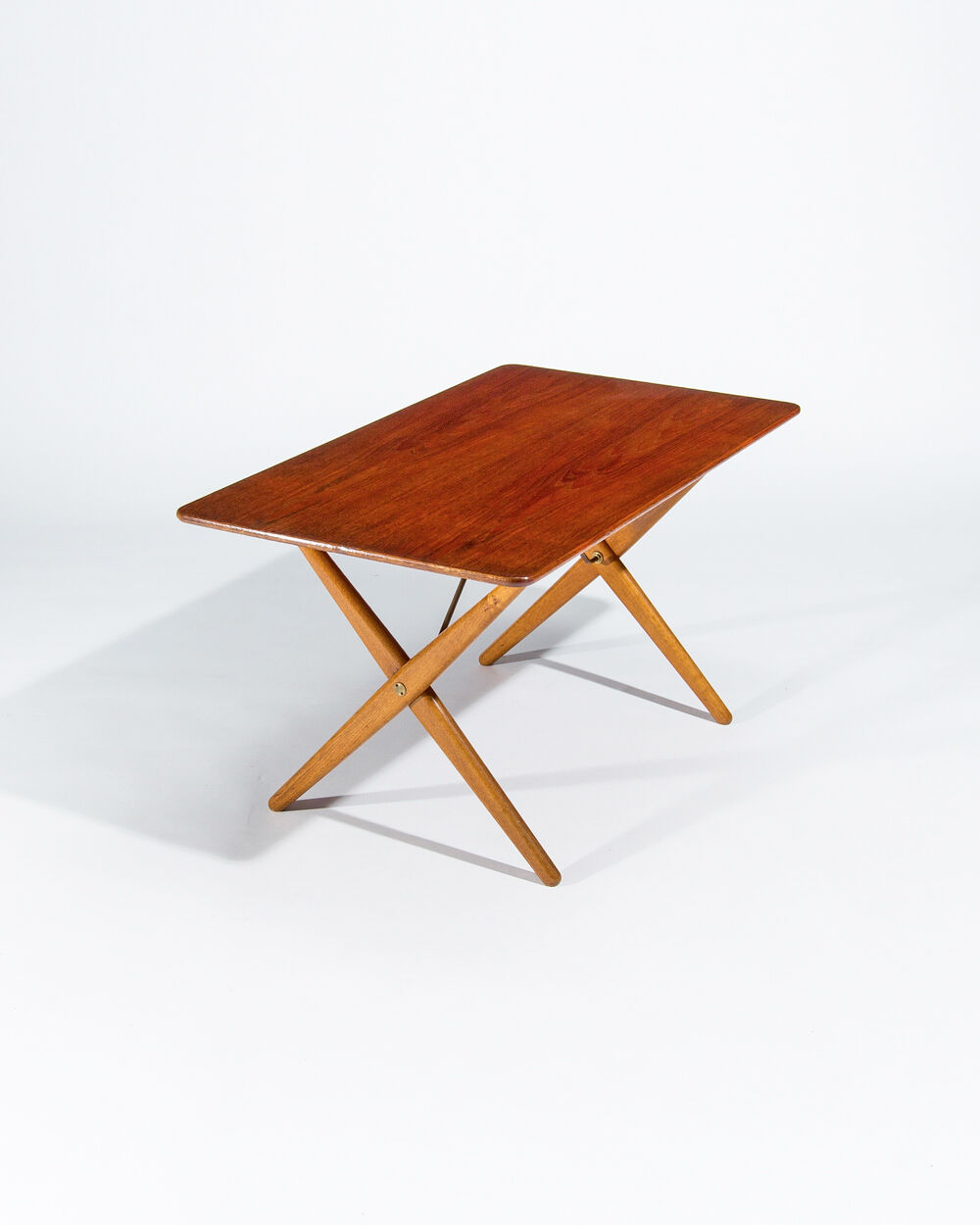 Hans Wegner coffee table in teak & oak for Andreas Tuck Danish Mid Century 1950’s
