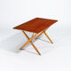Table basse d'Hans Wegner pour Andreas Tuck Danemark 1950