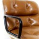 Charles Pollock Leather Executive Chair for Knoll International