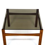 Table basse en verre fumée, Suède, 1960