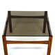 Smoked glass coffee table, Sweden, 1960