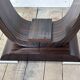 Art Deco period side table in Macassar ebony, 1930