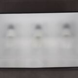 1970s Flush Mount or Wall Lamp by Kamenicky Senov, Czechoslovakia