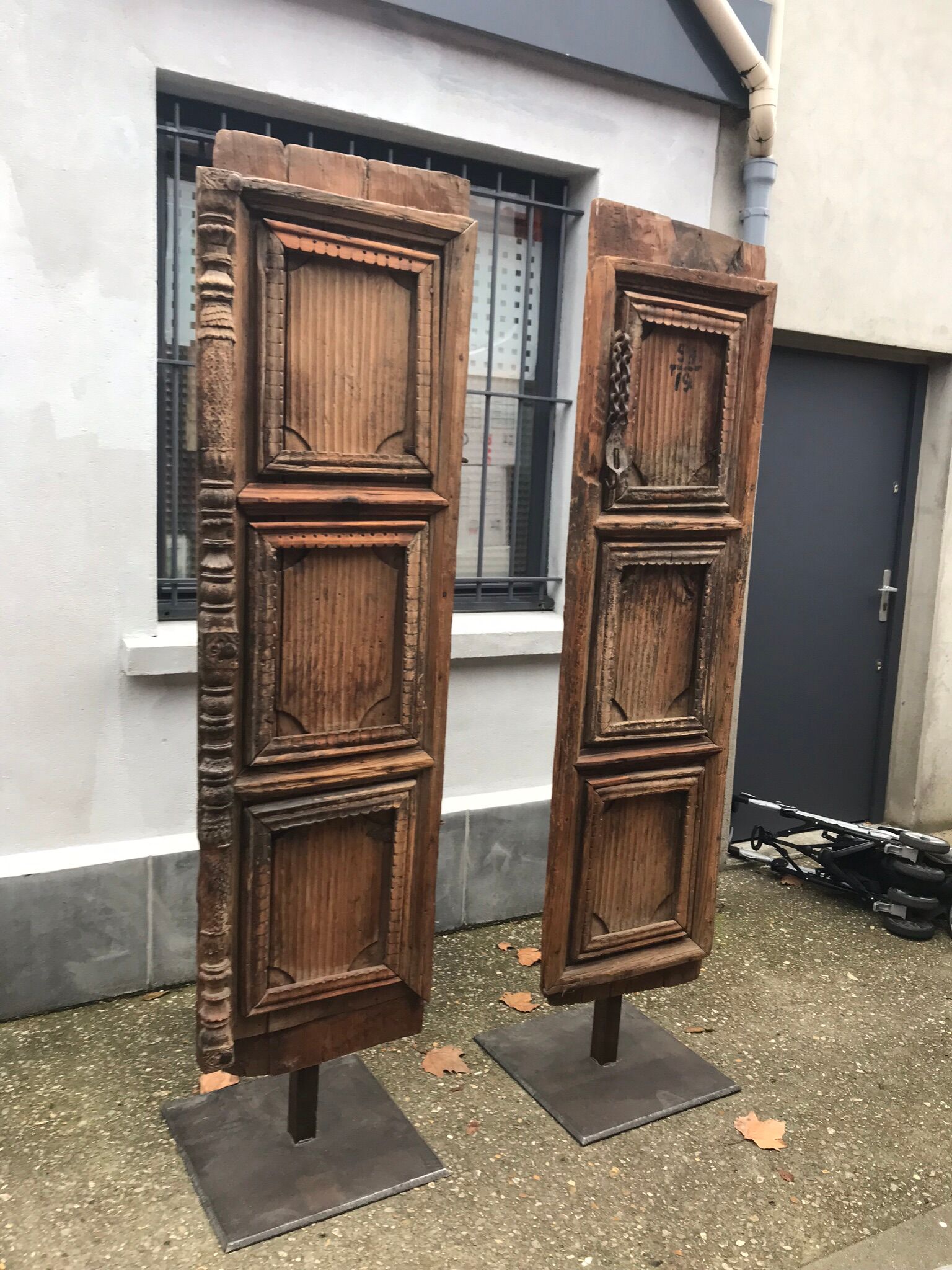Pair of ancient Indian gates