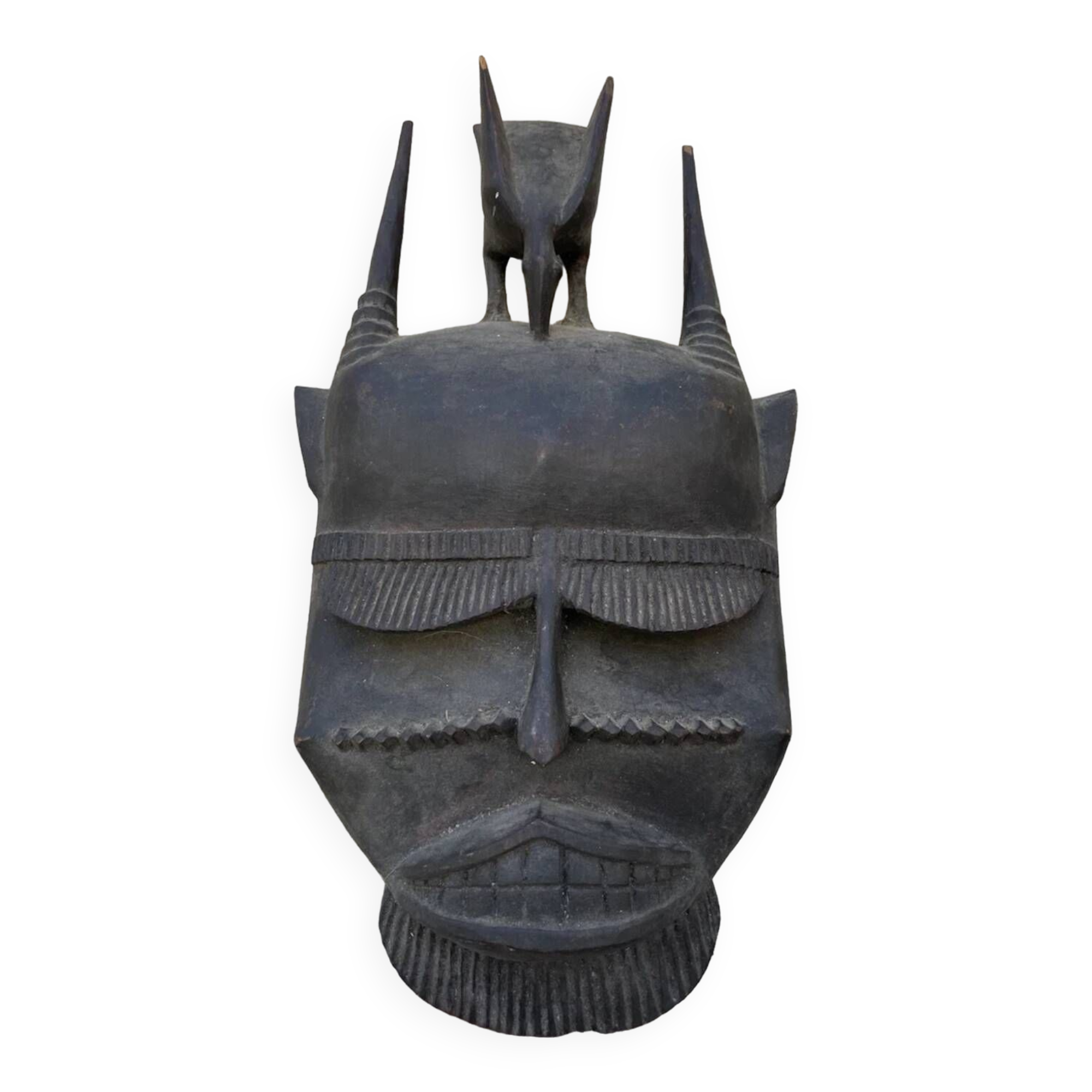 Masque africain ethnique XXe