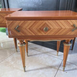 Pair of vintage bedside tables from the 50s and 60s