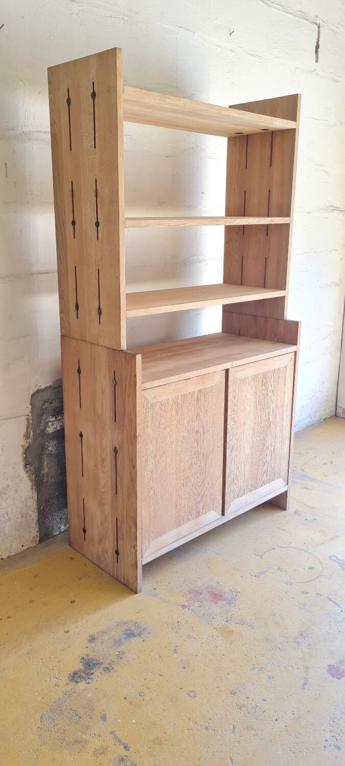 Rough oak sideboard