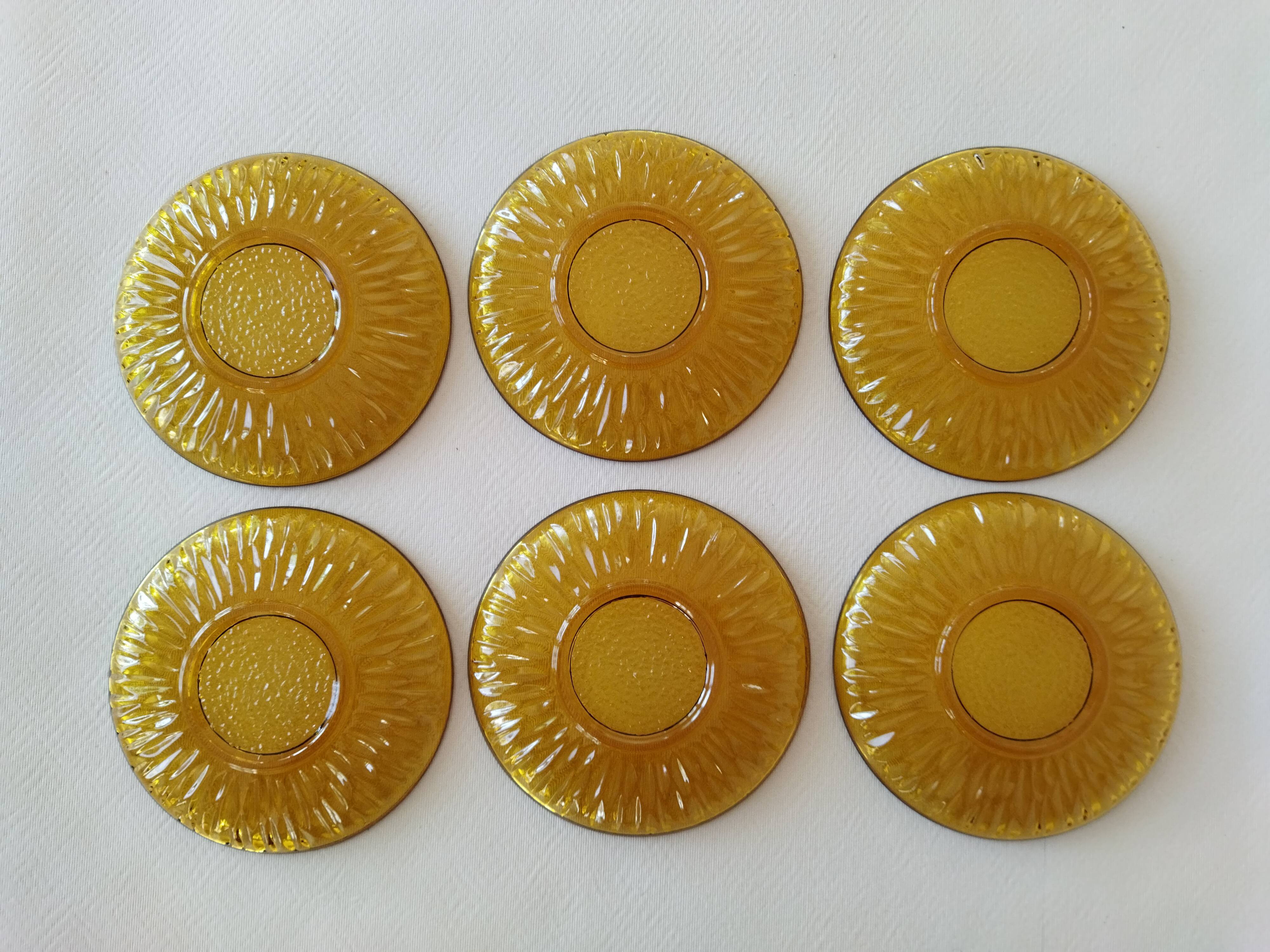 Coffee cups Vereco "Sunflower"