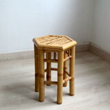 Bamboo plant holder stool