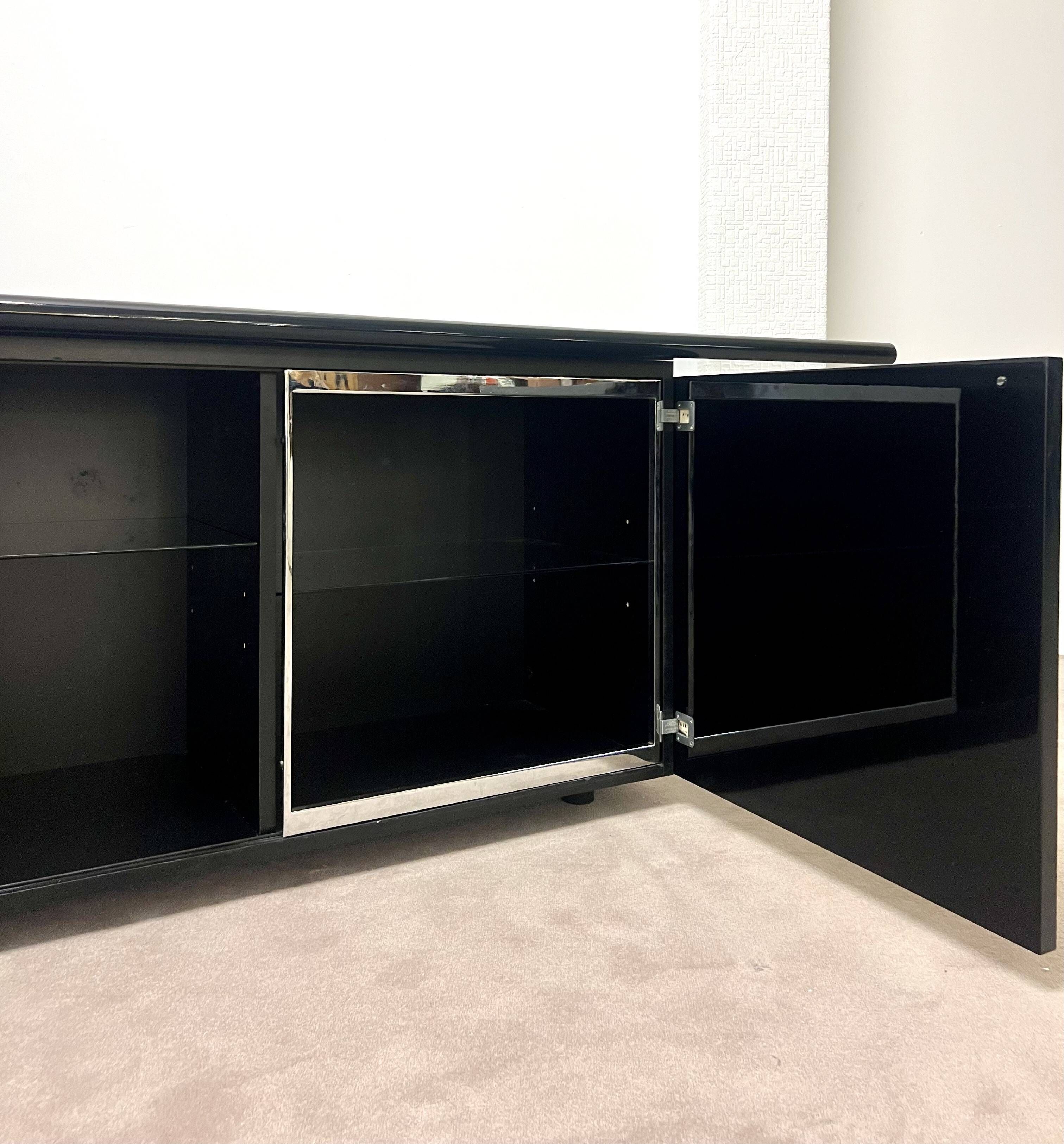 Enfilade "Sheraton" par Acerbis, Italie, années 1980
