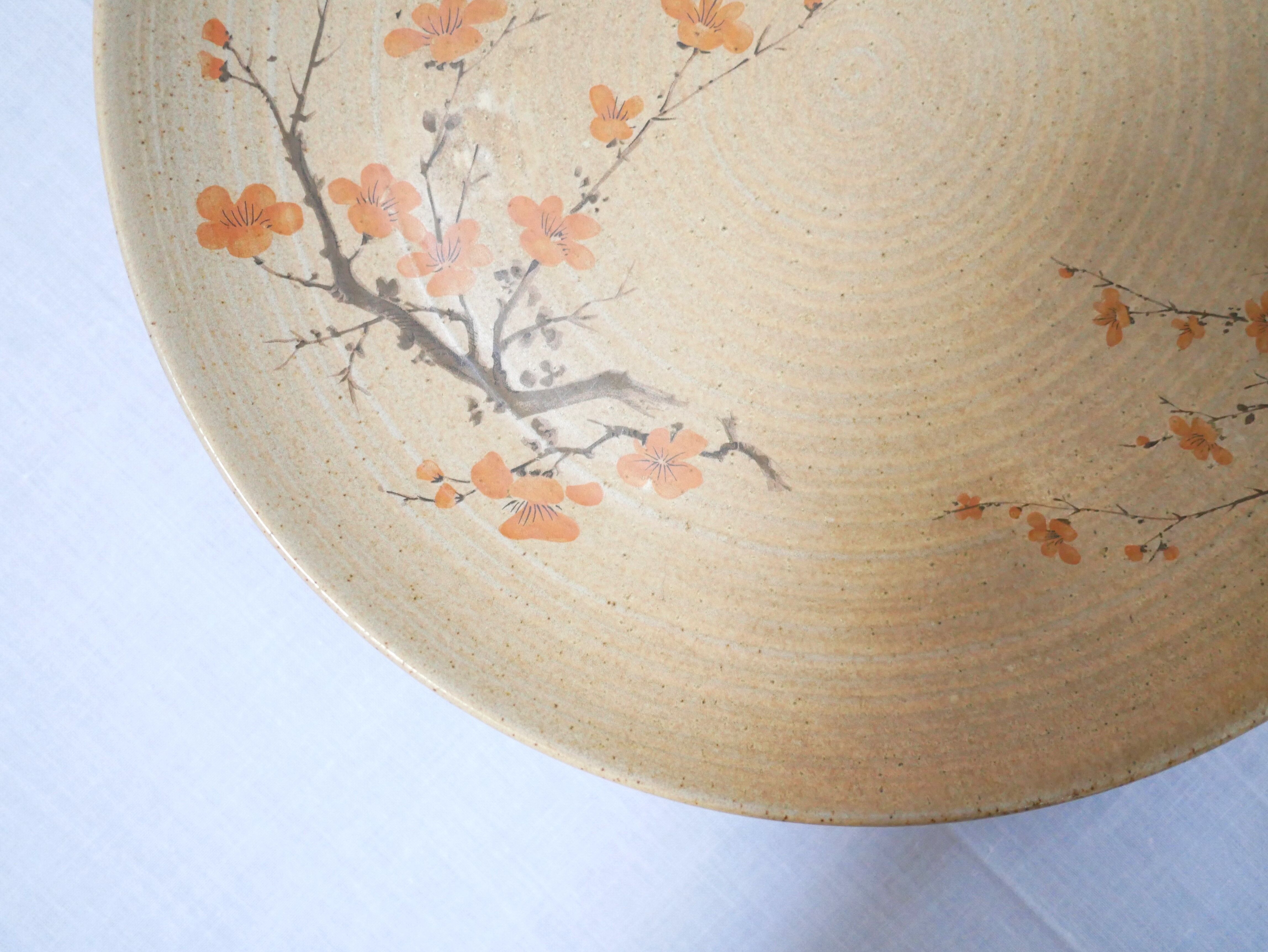 Vintage round porcelain dish by Maison Revol, France