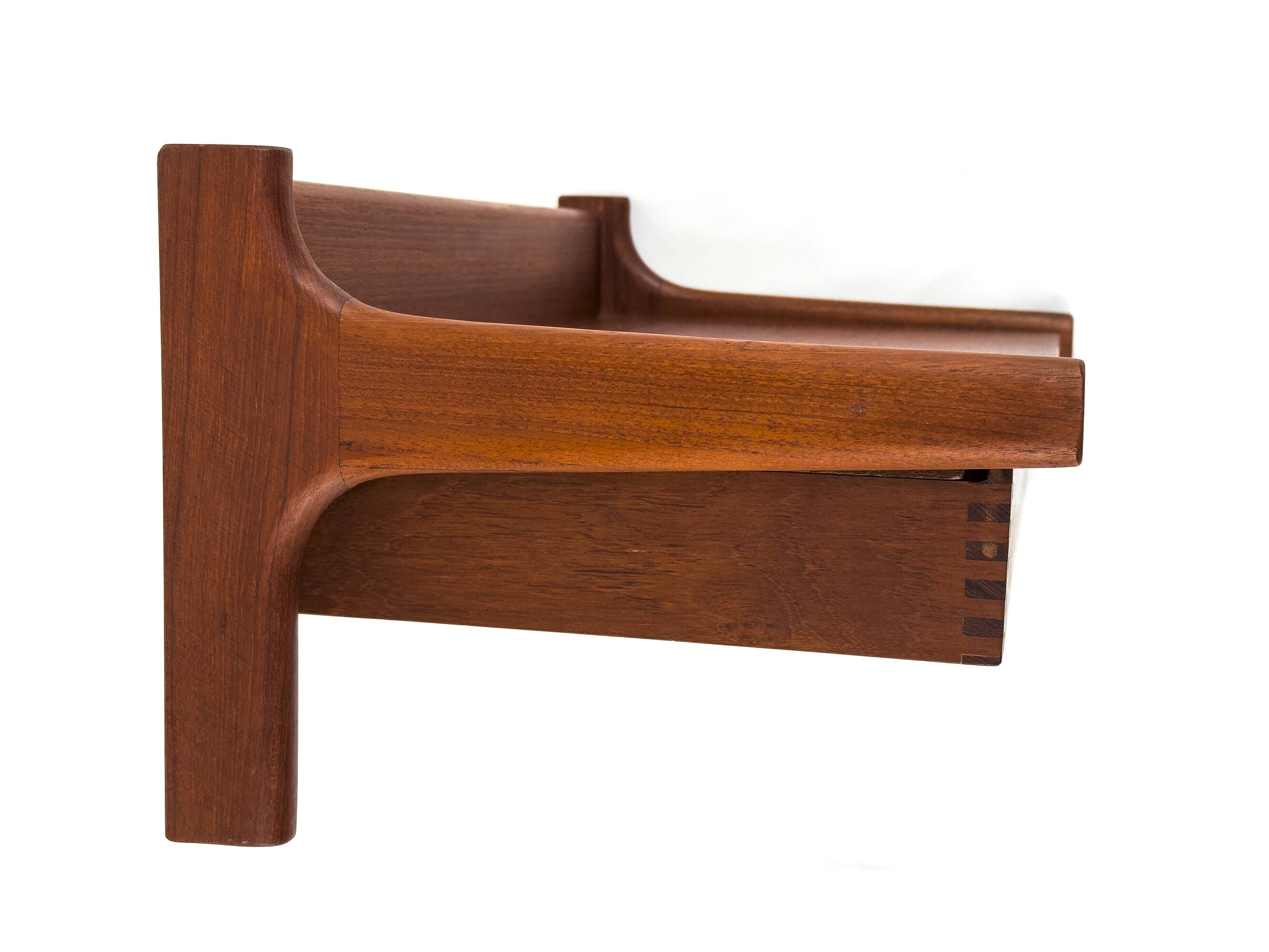 Teak Wall Console attributed to Børge Mogensen, 1960s