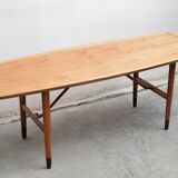 Vintage Danish Sofa Table Mid century modern 60s
