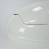 white lacquered "Egg" Lounge Chair