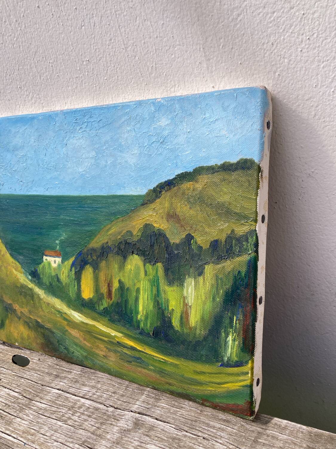 Peinture à l'huile paysage