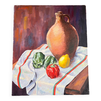 Still life vegetables