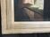 Framed oil fountain painting