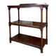 English dessert in mahogany around 1900