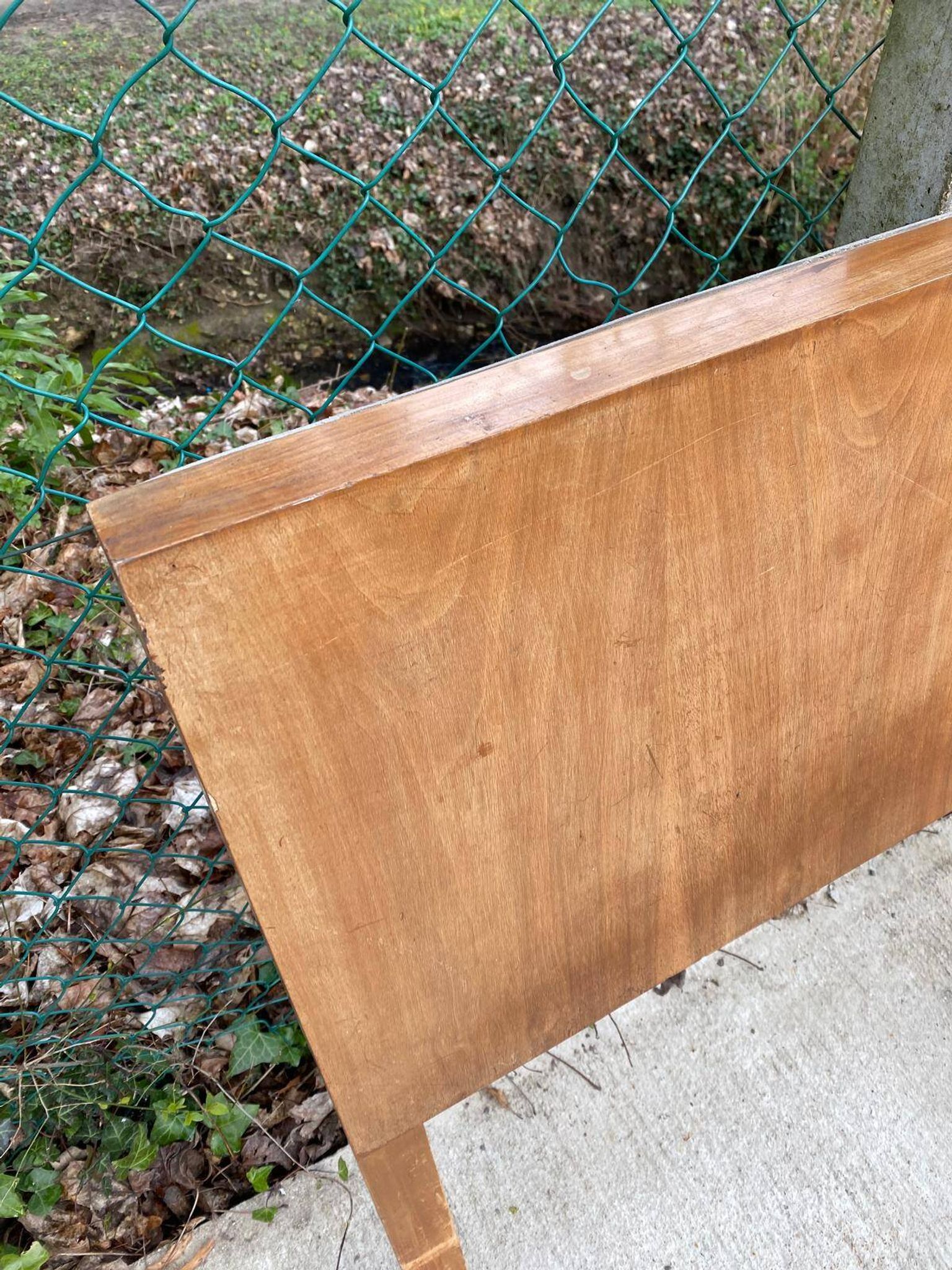 115cm wooden headboard