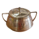 Small pot with brass lid "Berthe"