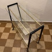 Rolling trolley 60s compass feet